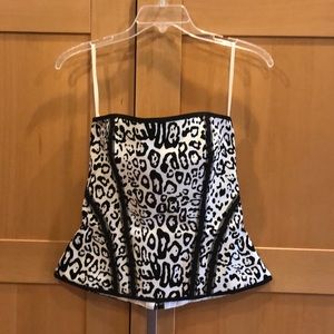 White House | Black Market Bustier—NWT